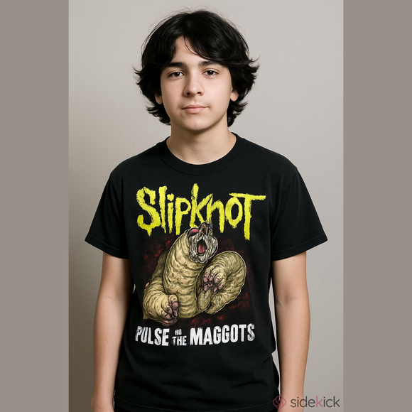 Hanes Other - Black Kids' Slipknot Graphic Tee L